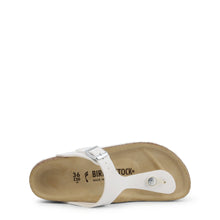 Carica l&#39;immagine nel visualizzatore di Gallery, Birkenstock GIZEH Unisex Bianco 127381